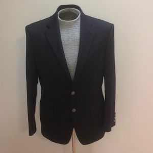 Michael Kors Navy Blue 38S Wool Blazer Sport Coat